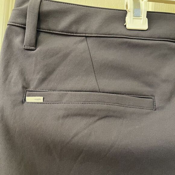 Vuori Cascade Tech Chino Pants Charcoal Gray Water-Resistant Men's Size 36 NWOT - Picture 13 of 14